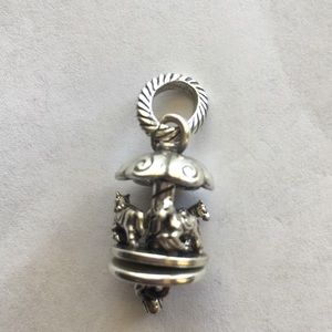 Brighton silver merry go round charm